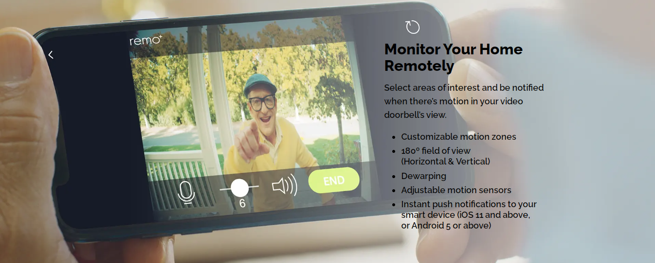 Monitor your home remotely